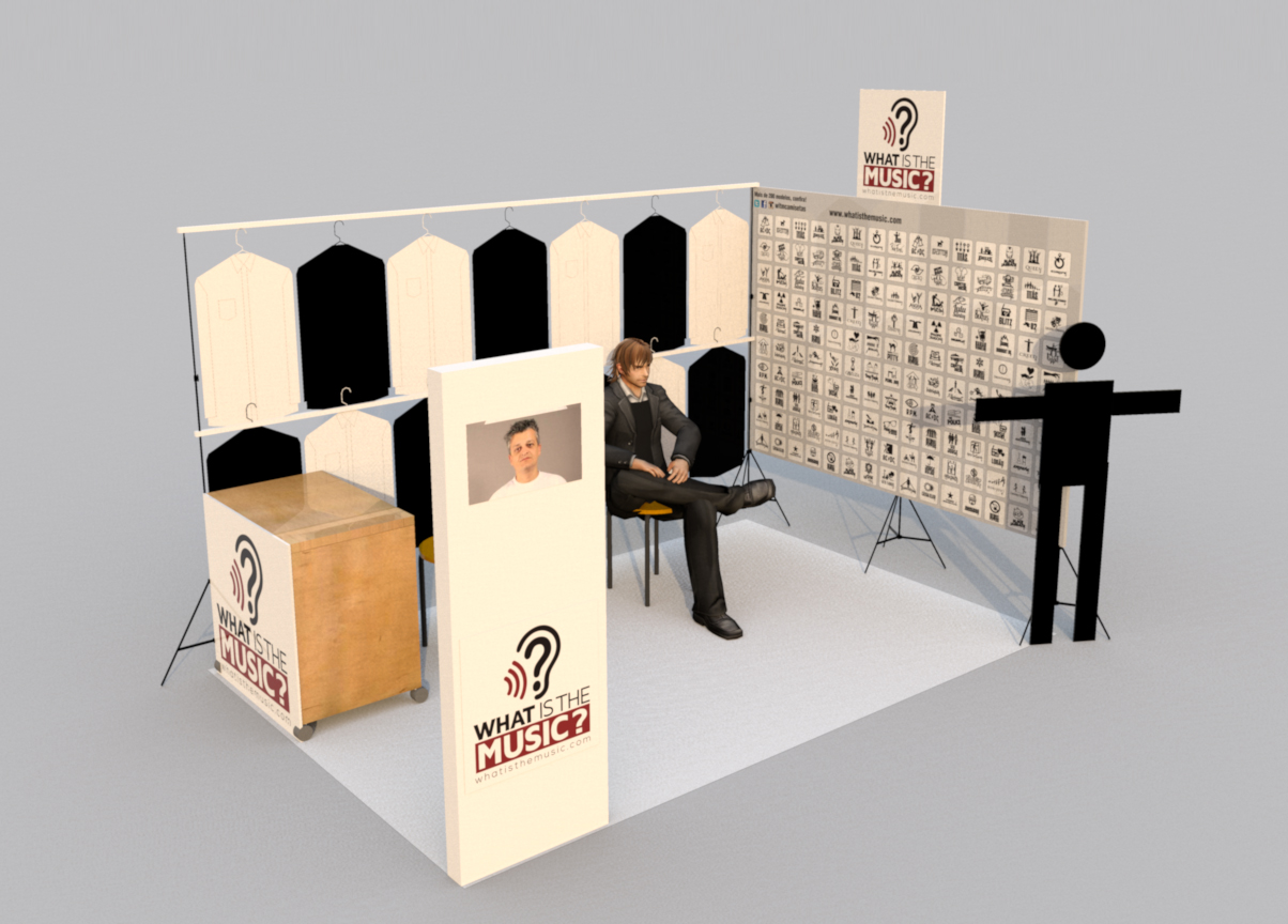 Loja PopUp What Is The Music? 3d